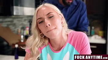 Stepbro Eats out StepSisters Pussy in The Kitchen While Was Making a Grocery List - Kay Lovely, Lilith Moaningstar