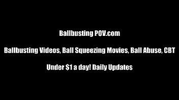 Your balls are going to be my b.