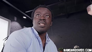Having a big black cock in her ass is her favorite