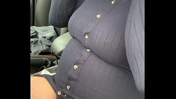 kelly cd playing and cuming on the carpark