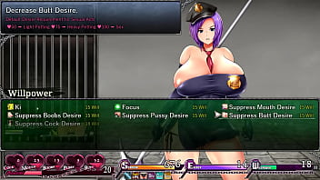 Karryn'_s Prison [PornPlay Hentai game] Ep.8 the monster orc fell in love with the huge tits warden girl