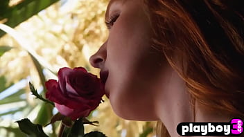 Petite small tits babe Elena Generi passion posed totally naked outdoor