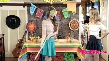 A StepFamily Celebrating Cinco De Mayo