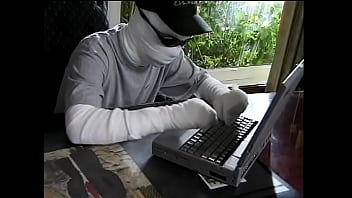 Invisible guy watches horny fuckers