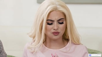 Tricky and her stepdaughter seducing a girl into lesbian affair - Nina Elle, Angel Youngs and Aria Banks