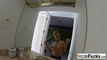 Hot Nicole&#039_s self shot solo masturbation
