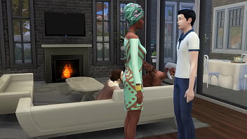 Lunch with Neighbor, Turns into a Swinging (Promo) | The Sims/ 3D Hentai