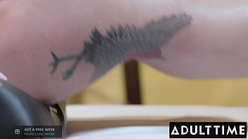 ADULT TIME - Gabbie Carter 69'_d Eliza Ibarra During Their Lesbian Bolster Massage!