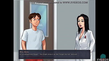 SUMMERTIME SAGA #31 &bull_ Busty blonde Roxxy in the shower