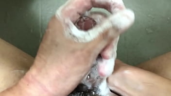 Soap masturbation cumshot‼︎ 211027