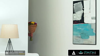 NURUMASSAGE Jane Wilde Shares Her Stepsister After Getting Caught