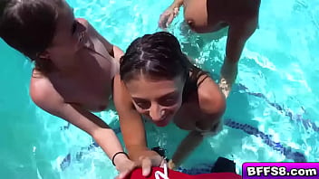 Lucky coach fucked hard by these horny teens after winning