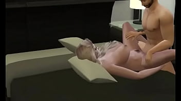 Boyfriend watch his girl with stranger man