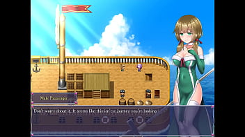 Ambrosia [RPG Hentai game] Ep.1 Sexy nun fights naked cute flower girl monster