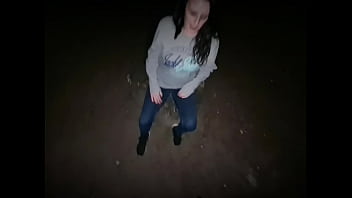 Outdoor sex on camping trip with pickup slut - short