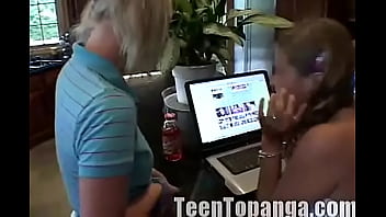 Teen Topanga Visits her Lesbian Friend Little Summer