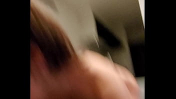 Japanese girl giving blowjob