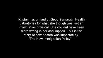 $CLOV Kristen Martinez Caught By Immigration &amp_ Sent To Government Detetion Camp Where She Humiliated &amp_ Used Like A Human Guinea Pig