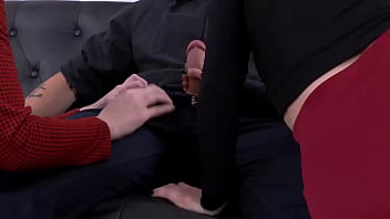 Coworkers Penny Pax And Violet Monroe Compete To Please Their Boss!