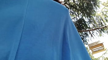 In my neighbors house I can'_t hold my pee and pee standing up while they look at me