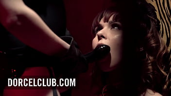 Ariel submissed to her dominatrix'_s perversions in SM club