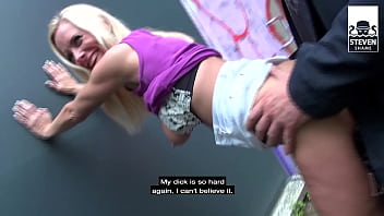 HARD OUTDOOR German THREESOME with MILF Dirty Tina: TWO GUYS share a MILF'_s CUNT (FULL SCENE)! StevenShame.dating