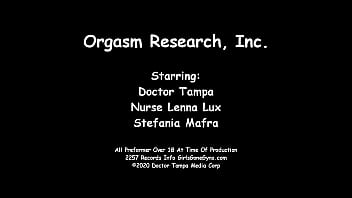 $CLOV - Naive Latina Stefania Mafra Signs up for Orgasm Research, Inc Being Done by Doctor Tampa &_ Nurse Lenna Lux @GirlsGoneGynoCom