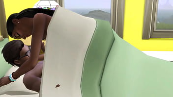 step Son sneaks into his bed during the night and begs his to have sex with him and eventually she accepts - Indian