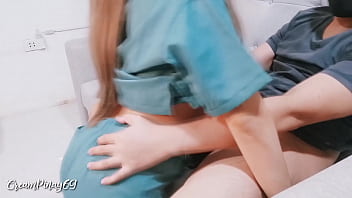 Pinay Nurse Kinantot ng Pasyente at Tinurukan ng Tamod