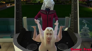 Hinata y sus amigas Cap 11 madara practicando sobre como ser Dj y sunade le dice que le gustaria follar arriba de el le dice que si puede le dice acaba adentro