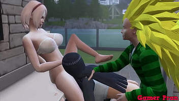 Hinata y sus amigas Cap9 sakura y hinata habla de como les gusta follar radi les propone un gran trio terminan follando sobre la mesa le termina adentro