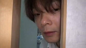 Japanese Widow Masturbating Watching Porn