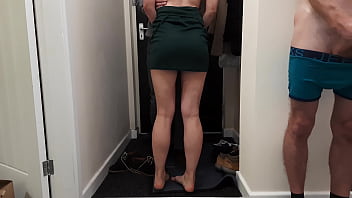 Delivery Guy Knocked on the Door as I Fucked my Wife and I let him Fuck her while I Watch.