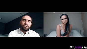 Stirling Cooper got mad after finding out that her teen dauther Athena Faris got a tattoo.He punished her by doing a webcam show.