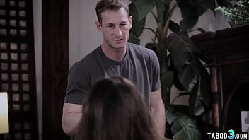 Nasty latina teens Alison Rey and Karlee Grey sharing stepdads big dick