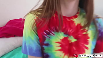 Stepbrother his stepsister and wants her to show him her boobs