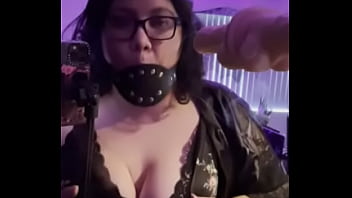 Slutty Moaning Around My Cock Gag