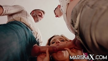 MARISKAX Olga Love double stuffed in the doctors office