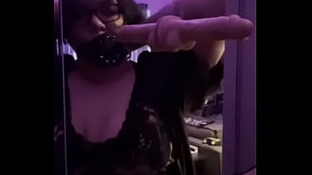 Cock &amp_ Cock Gag Sucking