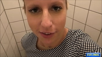 EVA ENGEL: Risky public flashing leads to best orgasm ever!!!