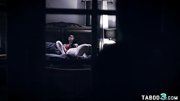 Taboo threesome with lesbian MILF Krissy Lynn and teen stepsis Reagan Foxx