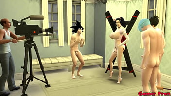 Dragon Ball Porn Goku ve el Video de su Amada Espossa Milk como es Follada como una Puta por sus Hijos le dan duro por el Culo Netorare Hentai