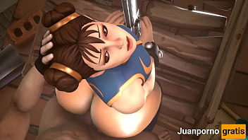 Chun Li is fucked by a Fortnite player
