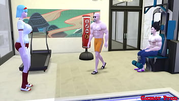 Bulma Hermosa Esposa Entrenada Sexualmente por el Maestro roshi Marido Cornudo Dragon Ball Hentai NTR