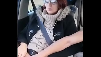 Oh my God!!! This young hitchhiker wants to drive him crazy and wet those seats!!