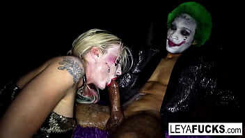 Cos Play Whorley Quinn gets fucked by the Joker