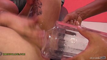 ANNA BELL PEAKS GUSHES LIKE A GEYSER! - PERFECT BODY TATTOOED MILF SQUIRTS HER SWEET NECTAR - Part 1