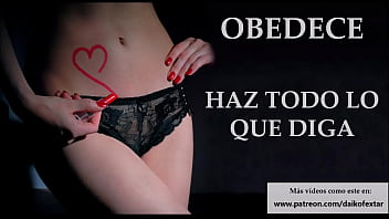 OBEDECE y enseñ_ame tu micropene. Spanish JOI.
