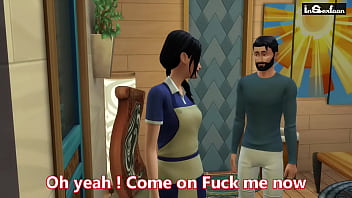 Wife Rejects sex with husband so he fucked the house maid