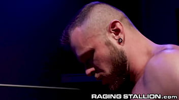 RagingStallion - Muscle Bears Intense Fuck In Private Bathhouse Room